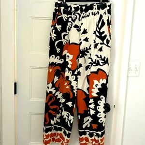Zara medium printed flowy pants